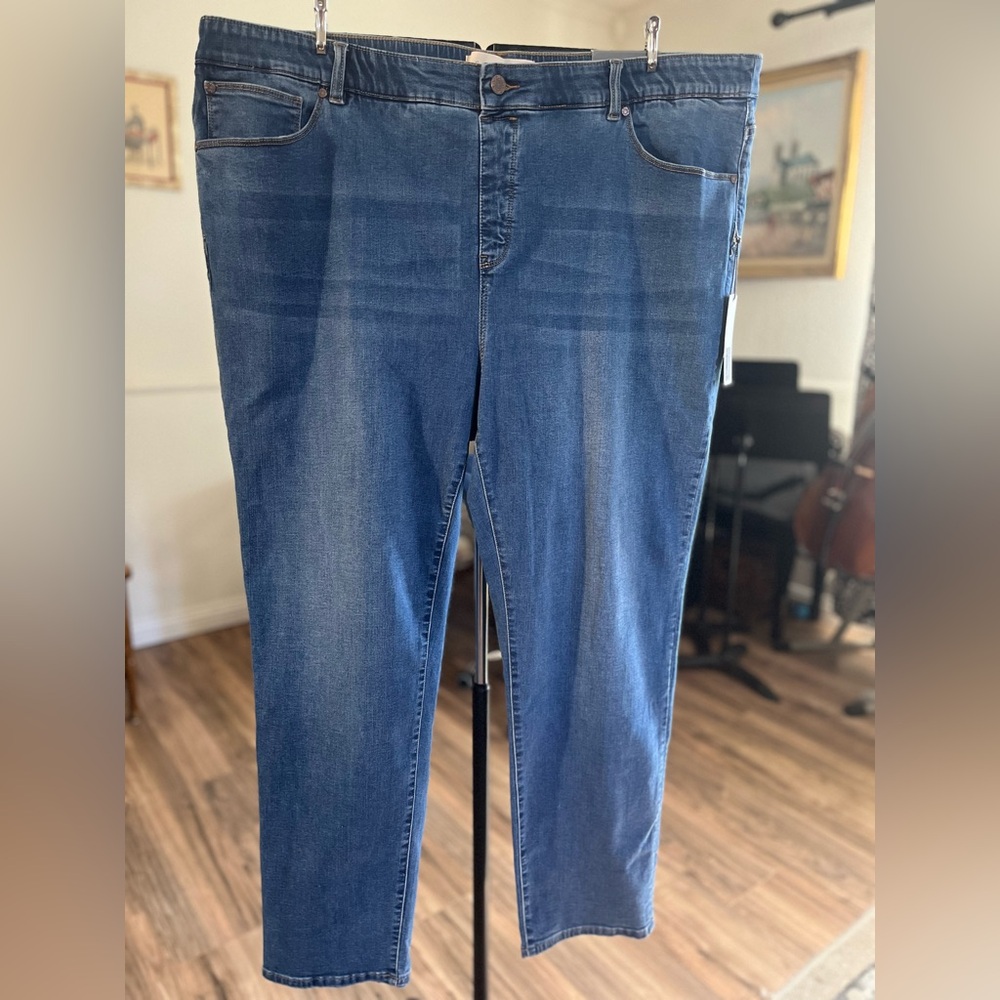 Soft Surroundings Extremely Soft high rise stretch denim jeans 2X
